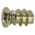 Midwest Fastener Wood Screw, M6.3, 10.5 mm, Nickel Steel Flat Head Phillips Drive, 45 PK 35983